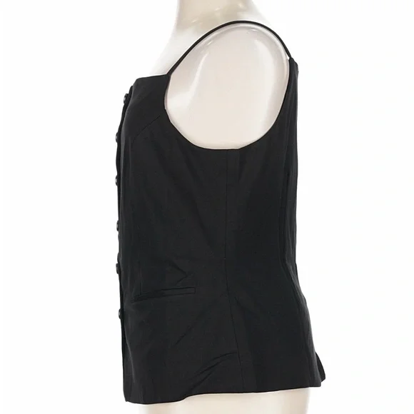 Sunday in Brooklyn Black Button-Up Women's Blouse - Picture 4 of 6